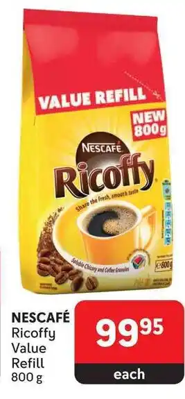 Makro NESCAFÉ Ricoffy Value Refill offer