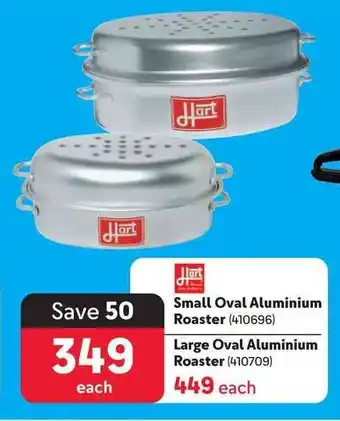 Makro Small Oval Aluminium Roaster offer