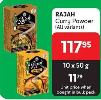 Makro RAJAH Curry Powder (All variants) offer