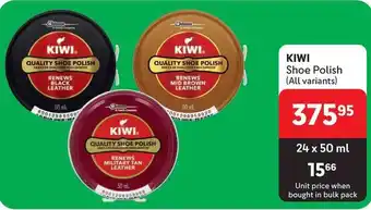 Makro KIWI Shoe Polish (All variants) offer