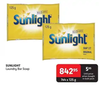 Makro SUNLIGHT Laundry Bar Soap offer