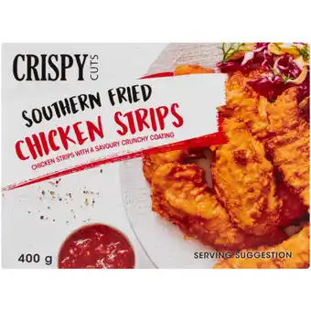 Checkers Liquor Shop Crispy Cuts Frozen Southern Fried Chicken Strips 400g offer