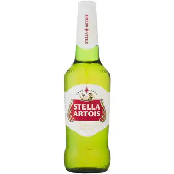 Checkers Liquor Shop Stella Artois Pure Malt Lager Beer Bottle 620ml offer