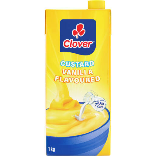 Clover Classic Vanilla Flavoured Custard 1L offer at Checkers Liquor Shop