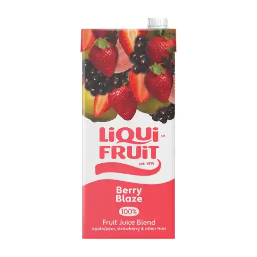 Checkers Liquor Shop Liqui Fruit Berry Blaze 100% Fruit Juice Blend 2L offer