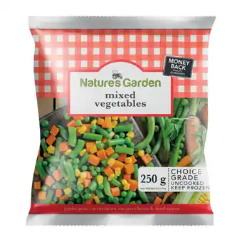 Checkers Liquor Shop Nature's Garden Frozen Mixed Vegetables 250g offer