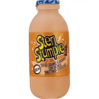 Checkers Liquor Shop Steri Stumpie Toffee Caramel Flavoured Milk 350ml offer