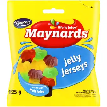 Checkers Liquor Shop Maynards Fruity Flavoured Jelly Jerseys 125g offer