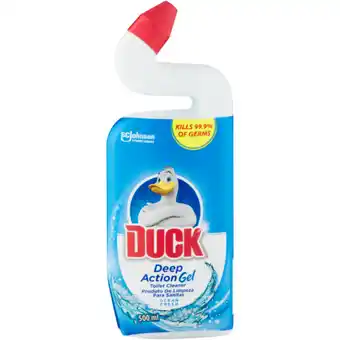 Checkers Liquor Shop Duck 5-In-1 Deep Action Gel Ocean Fresh Toilet Disinfectant 500ml offer