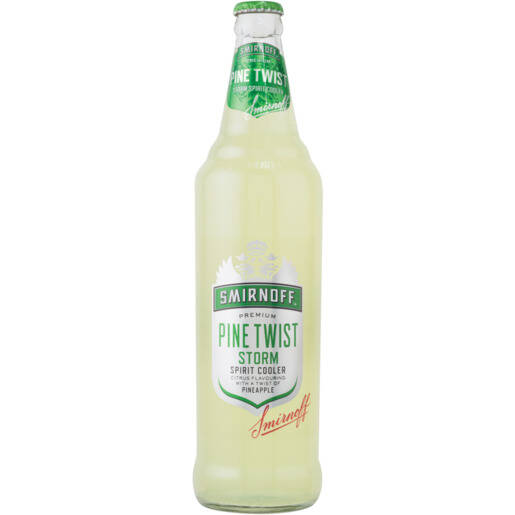 Smirnoff Storm Pine Twist Flavoured Spirit Cooler Bottle 660ml offer at ...