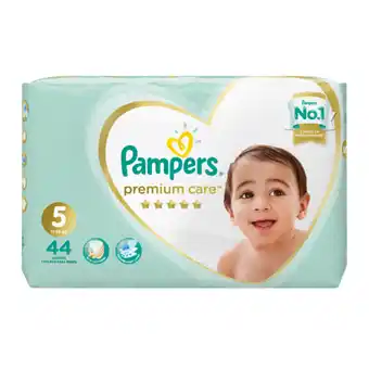 Checkers Liquor Shop Pampers Premium Care Size 5 11-16kg Diapers 44 Pack offer