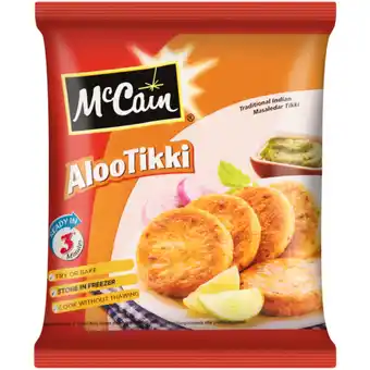 Checkers Liquor Shop McCain Frozen Aloo Tikki Patty 400g offer