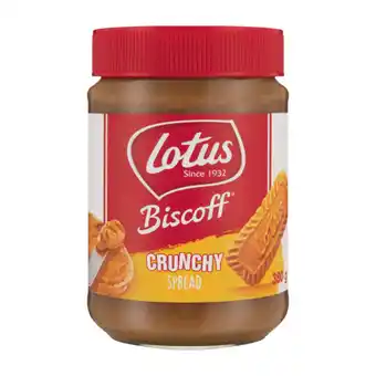 Checkers Liquor Shop Lotus Biscoff Crunchy Biscuit Spread 380g offer