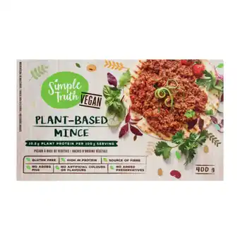 Checkers Liquor Shop Simple Truth Frozen Plant Based Mince 400g offer