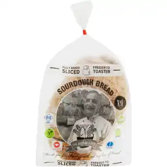 The Artisan Baker Frozen Sliced Rye Sourdough Bread 900g