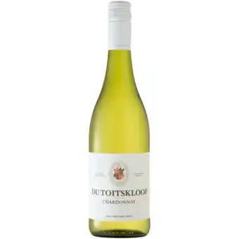 Checkers Liquor Shop Du Toitskloof Chardonnay White Wine Bottle 750ml offer