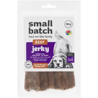 Checkers Liquor Shop Small Batch Beef Dog Jerky 100g offer