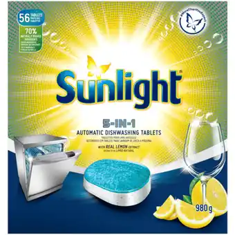 Checkers Liquor Shop Sunlight Automatic Dishwashing Tablets 56 Pack offer