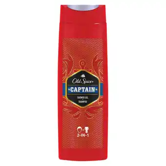 Checkers Liquor Shop Old Spice Captain Shower Gel & Shampoo 400ml offer
