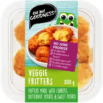 Checkers Liquor Shop Oh My Goodness! Veggie Fritters 200g offer