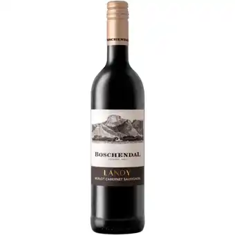 Checkers Liquor Shop Boschendal Lanoy Merlot Cabernet Sauvignon Red Wine Bottle 750ml offer