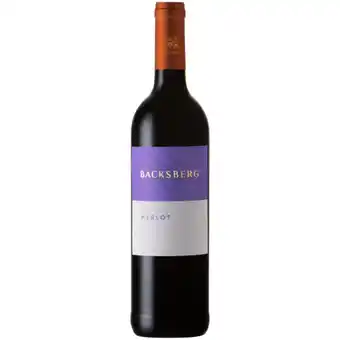 Checkers Liquor Shop Backsberg Merlot Red Wine Bottle 750ml offer