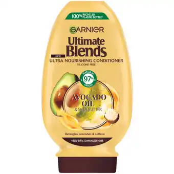 Checkers Liquor Shop Garnier Ultimate Blends with Avocado Oil & Shea Butter Conditioner 400ml offer