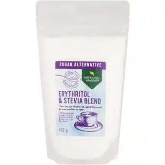 Checkers Liquor Shop Health Connection Wholefoods Erythritol & Stevia Blend Sweetener 400g offer