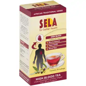 Checkers Liquor Shop Sela High Blood Tea 20 Pack offer