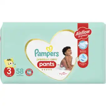 Checkers Liquor Shop Pampers Premium Care Size 3 6-11kg Pants 56 Pack offer