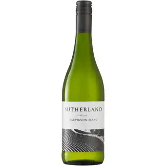 Checkers Liquor Shop Sutherland Sauvignon Blanc White Wine Bottle 750ml offer