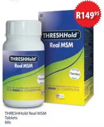 Alpha Pharm THRESHHold Real MSM Tablets 60s offer