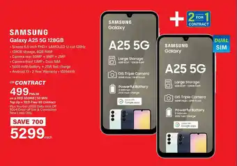 Incredible Connection SAMSUNG Galaxy A25 5G 128GB offer