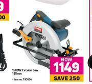 Game Ryobi 1500W Circular Saw 185mm offer