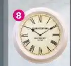 Game Decor Savannah 40cm Clock (Mahogany Or White)-Each offer