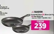 Game Bauer Assorted 24cm Or 28cm Lite Fry Or Pan Multi Lid-Each offer