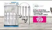 Game Mainstays 16 Piece Or 24 Piece Stainless Steel Cutlery Set-Per Set offer