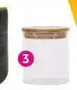 Game 11cm Glass Canister With Bamboo Lid offer