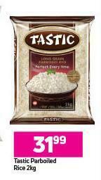 Game Tastic Parboiled Rice-2Kg offer