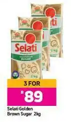 Game Selati Golden Brown Sugar-For 3 x 2Kg offer