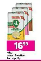 Game Iwisa Instant Breakfast Porridge-1Kg Each offer