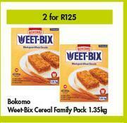 Game Bokomo Weet Bix Cereal Family Pack-For 2 x 1.35Kg offer