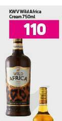 Game KWV Wild Africa Cream-750ml offer