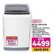 Game Defy 8Kg Top Loader White DTL155 offer