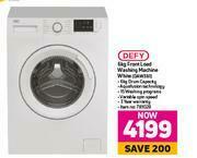 Game Defy 6Kg Front Load Washing Machine White DAW381 offer