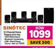 Game Sinotec 5.1 Channel Home Theatre HTS-518 offer