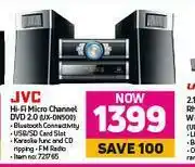 Game JVC HiFi Micro Channel DVD 2.0 UX-DN500 offer