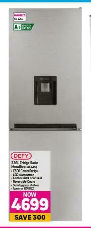 Game Defy 226L Fridge Satin Metallic DAC449 offer
