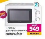 Game Logik 20L Manual Microwave P70H20L-SEJ offer