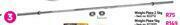 Game Trojan 180cm Barbell Bar With Lock Tight Spin offer